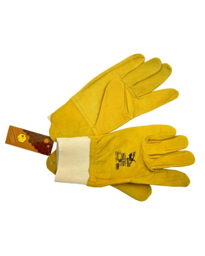 Рукавиці шкіряні з стягувачем САУН