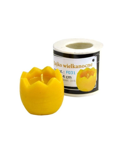 Форма силіконова для свічок - Яйце Великоднє (4см)