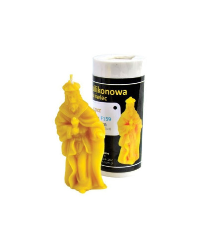 Форма силіконова для свічок - Каспер (9см)