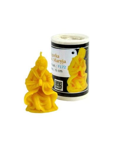 Форма силіконова для свічок - Мати Божа (6см)