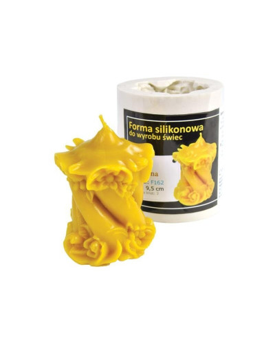 Форма силіконова для свічок - Свічка декоративна (9,5)