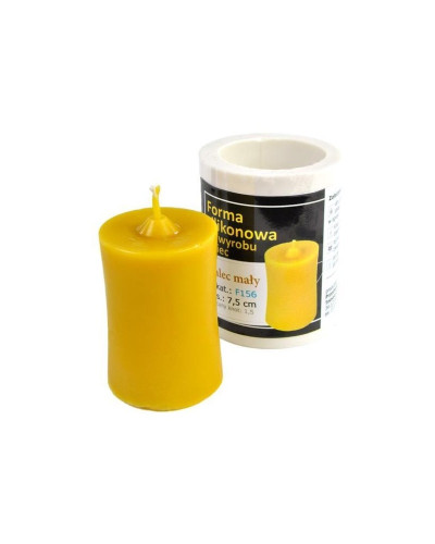 Форма силіконова для свічок - Ролик малий (7,5см)