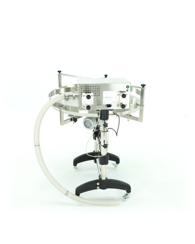 Пристрій для дозування, кремування і накачування меду з столом обертовим