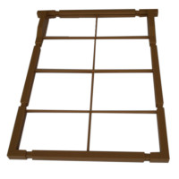 Рамка для вулика Українська 300х435мм. полімерна