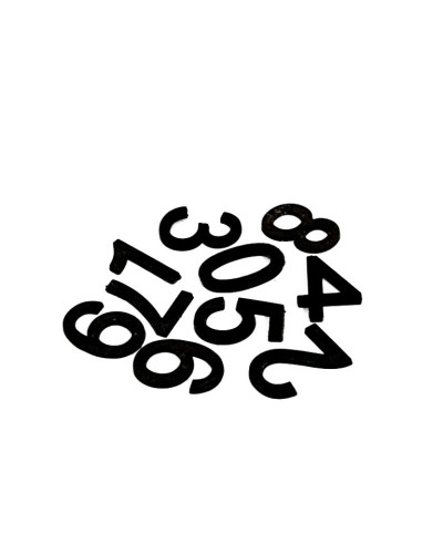 Цифри для вуликів, пластмаса 50 х 3мм