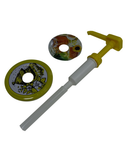 Дозатор для дозування меду на малу та велику банки