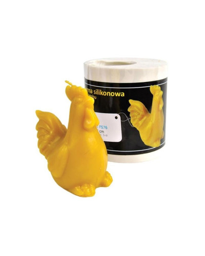 Форма силіконова для свічок - Півень