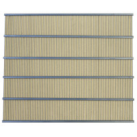 Роздільна решітка для вулика на 10 рамок горизонтальна 46,5см х 39,0см металева 