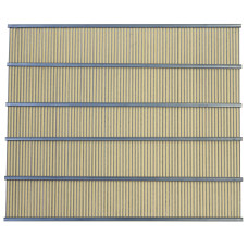 Роздільна решітка для вулика на 10 рамок горизонтальна 46,5см х 39,0см металева 