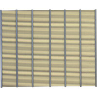 Роздільна решітка для вулика на 10 рамок вертикальна 47,0см х 38,5см  металева 