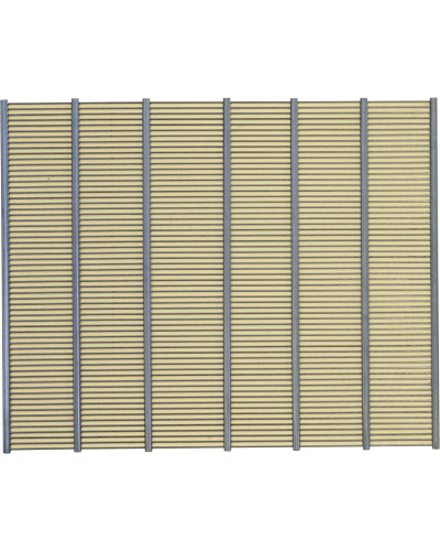 Роздільна решітка для вулика на 10 рамок вертикальна 47,0см х 38,5см  металева 