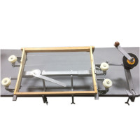 Пристрій для натягування дроту в рамках