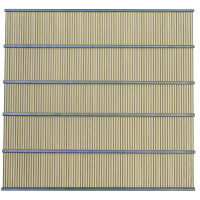 Роздільна решітка для вулика на 12 рамок вертикальна 47,0см х 49,5см металева 