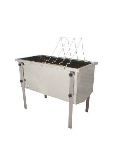 Стіл для розпечатування Дадан 1000 мм підсилений, H18 (без крану) з коліном