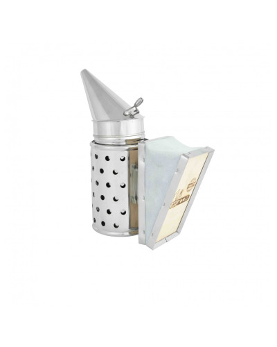 Димар пасічний нержавіючий великий з огорожею BeeTools