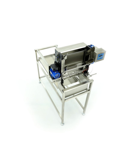 Стіл для розпечатування рамок з автоматичним подавачем, 230V з ножами (електричний підігрів) на стел