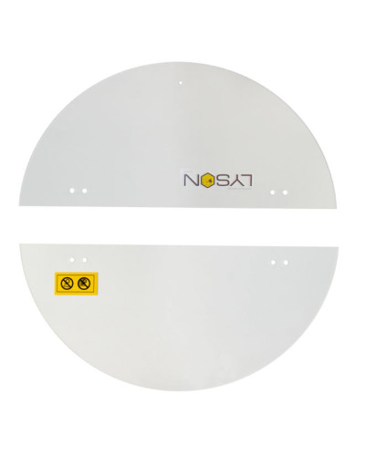 Кришка пластикова прозора до медогонок Ø 800