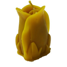 Свічка з воску "Бутон троянда"