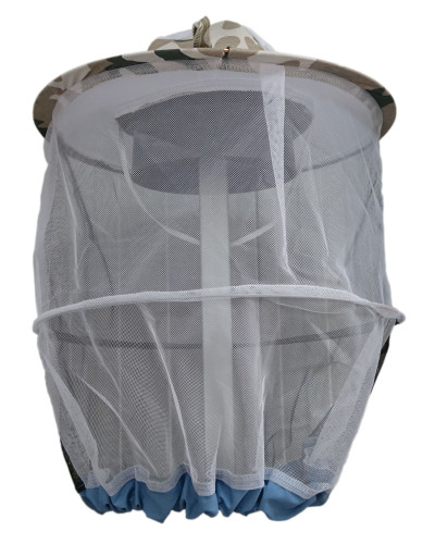 Капелюх бджолярський (сітка ззаду, сітка спереду)