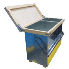 Ящик для переносу 6-ти рамок з металевою ручкою (Дадан)