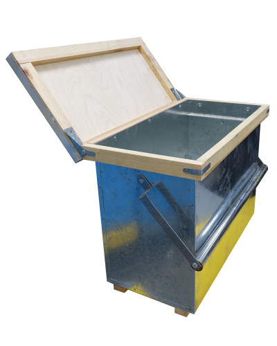 Ящик для переносу 6-ти рамок з металевою ручкою (Дадан)