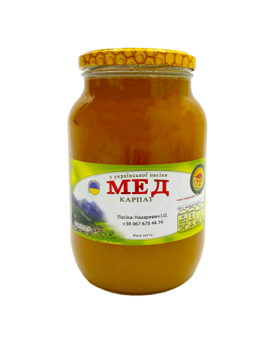 Мед Карпат (1л.) Ваша Пасіка
