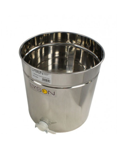 Відстійник нержав. 100 л з клапаном пласт. 6/4" (Ø 500, H 610)