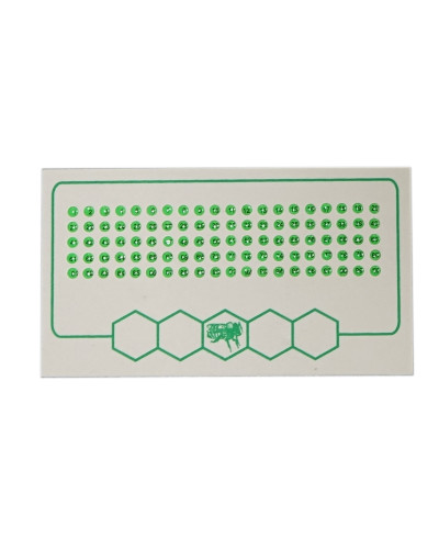 Мітки для бджолиних маток зелений колір (500-1000) упаков.