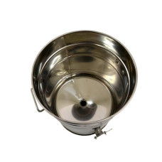 Відстійник нержавіючий 50 л з конусоподібним дном - PREMIUM