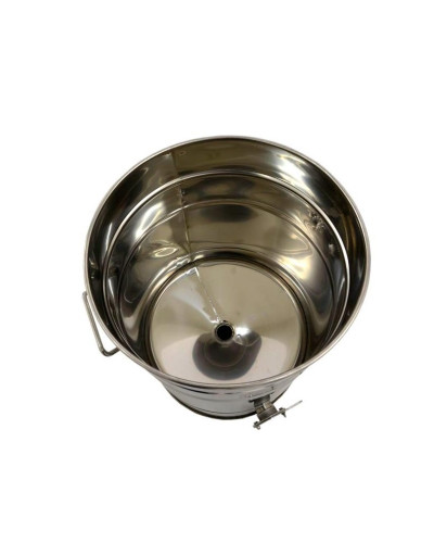 Відстійник нержавіючий 50 л з конусоподібним дном - PREMIUM