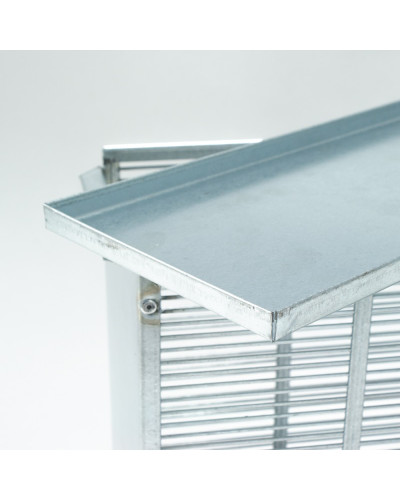 Кришка на ізолятор металевий рамку Дадант, 3-рамковий