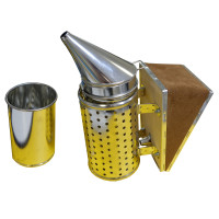 Димар пасічний великий оцинкований (з огорожею) з вставкою 28см.