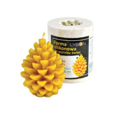 Форма силіконова для свічок - Шишка середня