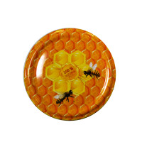 Кришка металева (Твіст-66) медова