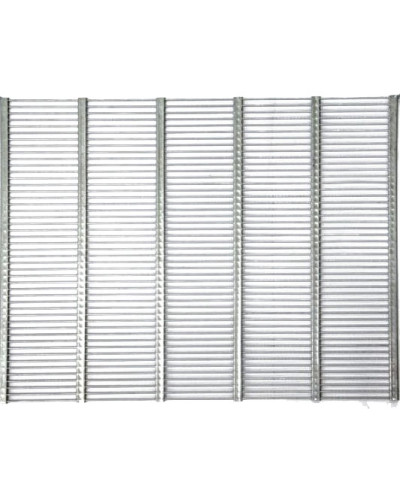 Роздільна решітка для вулика на 10 рамок вертикальна 47,0см х 38,0см металева