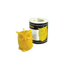 Форма силіконова для свічок - сова 5см.