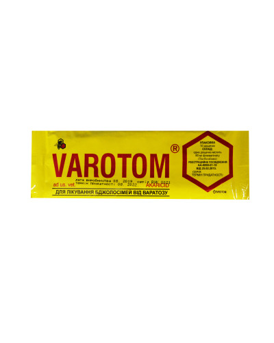 Смужки проти кліщів Varroa Варотом 10 шт
