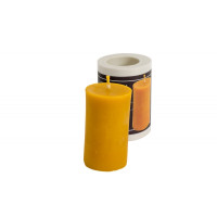 Форма силиконовая для свечей - Свеча круглая маленькая