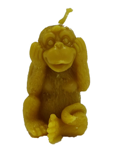 Свічка з воску "Мавпочка"