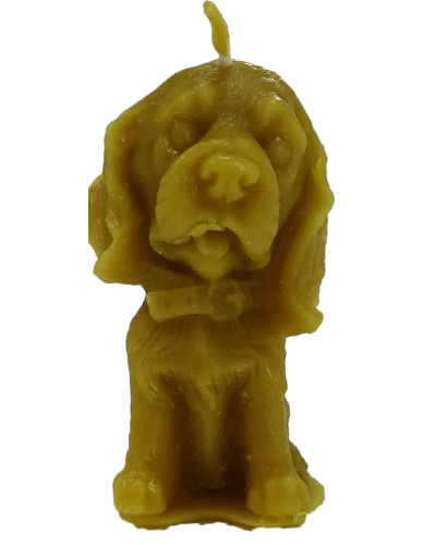 Свічка з воску "Собачка"