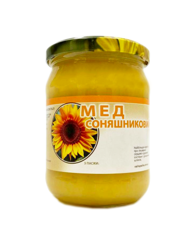 Мед Соняшниковий (0,500л.)