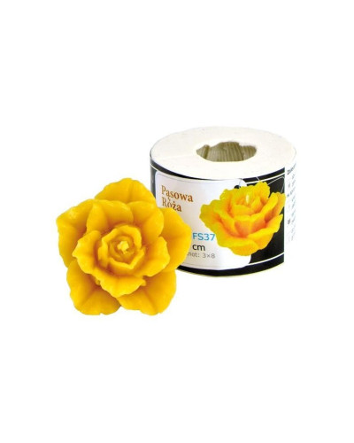 Форма силіконова для свічок - Роза, мала (4см.)