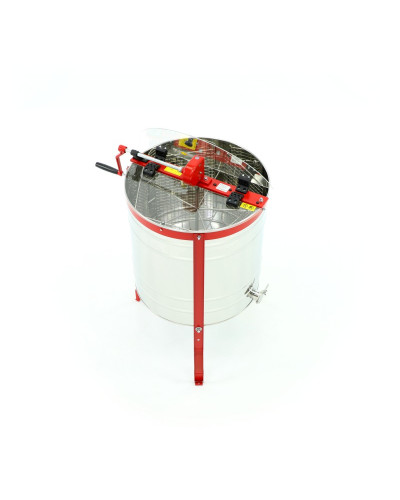 Медогонка діагональна 5-рамкова Рута ручна Ø600мм Lyson Classic