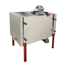 Медогонка радіальна електрична 220В/12В на основі столу Lyson Classic (з ситом вертикальним)