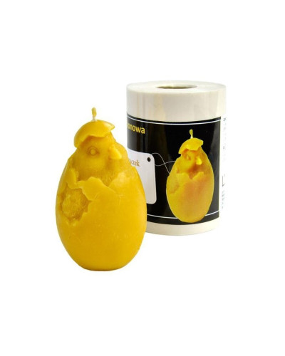 Форма силіконова для свічок - Курча в яйці (9,5см)