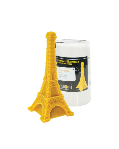 Форма силіконова для свічок - Ейфілева вежа велика (14,5см)