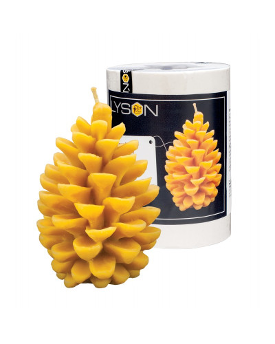 Форма силіконова для свічок - Шишка Premium (11см.)