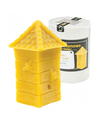 Форма силіконова для свічок - Вулик традиційний, малий