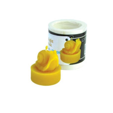 Форма силіконова для свічок - Равлик (гріюча свічка)