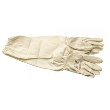Рукавиці гумові з полотном подовжені